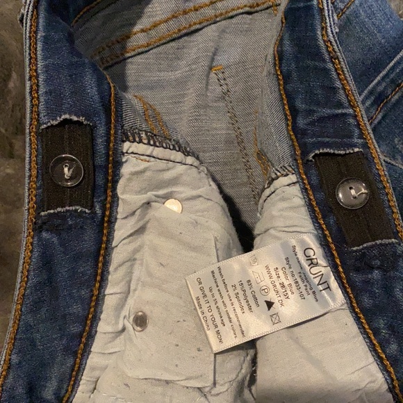 GRUNT Distressed Skinny Jeans NWOT - Picture 7 of 10